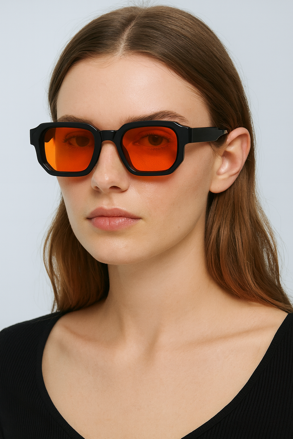 SuedeSociety - Orange Glasses